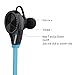 Intcrown S960 Bluetooth Headphones Wireless Sports Headset Earphones with Microphone (Blue)