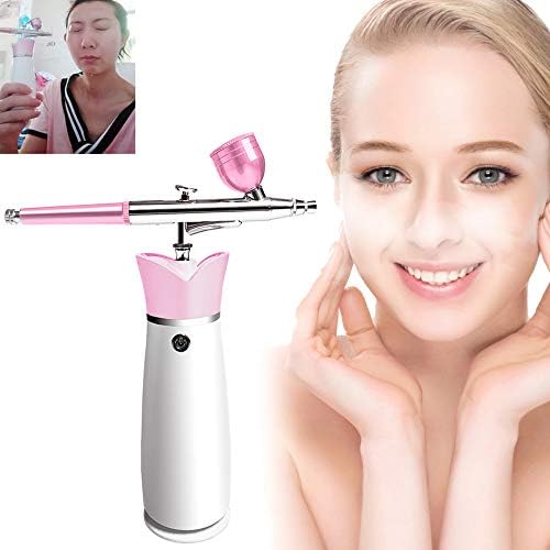 Water Oxygen Sprayer Machine, Nano Spray Machine Sprayer Injection Atomizer Face Moisturizing Treatment Skin Rejuvenation,Portable Nano Mist Sprayer Facial Body Nebulizer Steamer Moisturizing