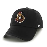 NHL Ottawa Senators '47 Brand Franchise Fitted Hat, Black, X-Large
