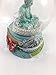 Vintage Snow Globe Water Art Glass Paper Weight Dome Holder 3D Resin Japan Souvenir Gift 002