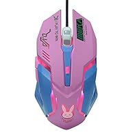 Thepass Computer Mouse,3200DPI LED Optical 6D USB Wired Gaming Game Mouse for PC Laptop Game,Ideal for Work/Study