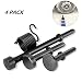 Air Hammer Bits Set,Smoothing Air Chisel Pneumatic Bits Tool Set with Spring 4 PCS primary