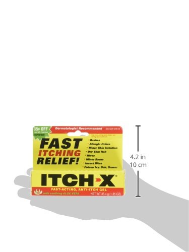 Itch-x Fast-Acting Anti-Itch Gel, 4 Count