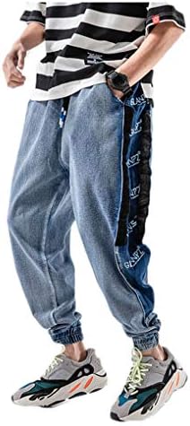 サルエルパンツ デニム メンズ 男性用 紳士用 リラックス 爽やか 通気性 スラックス ズボン 絶妙 春 営業 ビジネス 秋 出 夏服 トレッチ 夏 ウエスト伸び ゆったり 出張