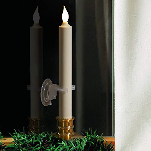 image for NONNO&ZGF 8 Window Candle Holder Clamps with Suction Cups,Window Candl