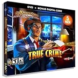 Legacy Games Amazing Hidden Object Games for PC: True Crime Vol. 1 (5 Game Pack) - PC DVD with Digital Download Codes