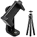 Cell Phone Stand Tripod for iPhone 7 Plus, 7, 6, 6 Plus, 5, HTC Samsung LG, AFUNTA Universal Smartphone Holder Mount, 1/4