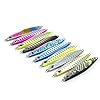 10pcslot-59cm-12g-Jigging-Lure-Lead-fish-Metal-Jig-Mix-Color-Fishing-Lure-Paillette-Knife-Wobbler-Artificial-Hard-Bait-Laser-Body
