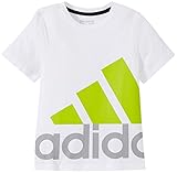 Adidas Exploded Logo Tee, White, 4T