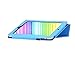 SAVEICON PU Folio Leather Case Cover with Built-in Stand for Apple iPad 1 1st Generation-Baby Blue