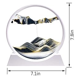 HYUGF Moving Sand Art Liquid Motion, 3D Deep Sea