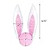Win&Co Easter Bunny Costume Car Kit Vehicle Decorations Accessory White Pink Ears & Nose