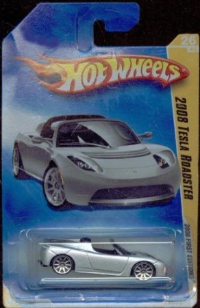Amazoncom Tesla Roadster Hot Wheels 2008 First Editions