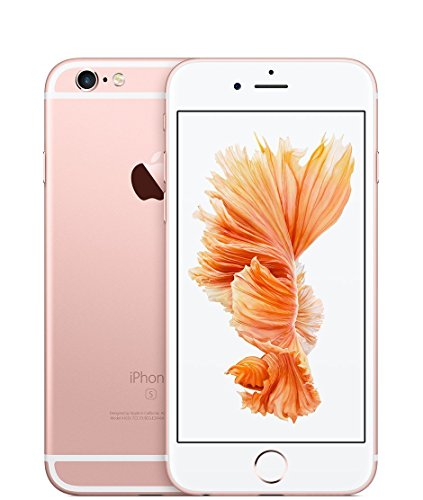 Apple iPhone 6S Plus, 128GB, Rose Gold - For AT&T / T-Mobile (Renewed)