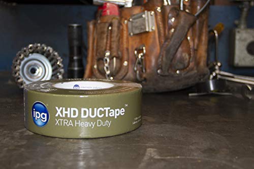 IPG XHD DUCTape,  Extra Heavy Duty Duct Tape,  1.88" x 60 yd, Silver (Single Roll) - Thumbnail 6