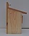 Cedarnest Bluebird Birdhouse, Front Opening Wall Mount Wood Bird House, 4 Count