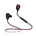 TROND Bluetooth V4.1 Wireless Sports Headphones Sweatproof Running Gym Stereo Earbuds Headset Built-in Mic/APT-X for iPhone 5s 6 6s plus Galaxy S6 S5 and Android Phones - Red