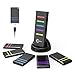 Rechargeable Key Finder, Esky Wireless RF Item Locator Item Tracker Support Remote Control,1 RF Transmitter and 5 Rechargeable Receivers - Wireless Key RF Locator, Pet Tracker Wallet Tracker