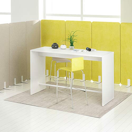Stehtisch Light 160 x 70 cm groß im edlen Weiß Bartisch Tresentisch Theke – Bild 6