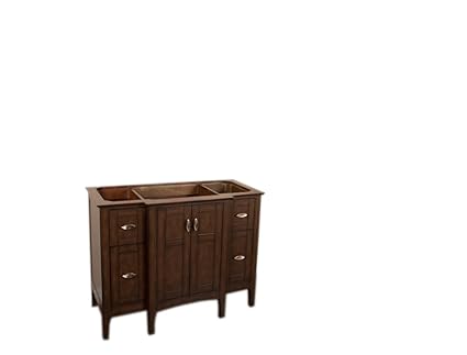 Bellaterra Home 7614 Wh Single Sink Vanity Cabinet Wood 44 Inch