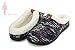MOXO Women's Wool Plush Fleece Lined bedroom Slippers (40-41) EUR