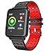 Meidexian888 Smart Watch , Heart Rate Blood Pressure Sleep Monitoring Sport Fitness Activity Tracker (Red)thumb 1