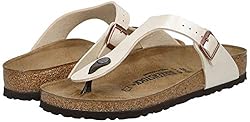 BIRKENSTOCK Gizeh Birko-Flor Graceful Pearl White