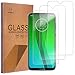 Mr.Shield [3-PACK] Designed For Motorola (MOTO G7) [Tempered Glass] Screen Protector with Lifetime Replacement