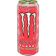 The Beast Monster Energy Ultra Zero Sugar Energy Drinks 16 ounce cans (Ultra Watermelon, 12 Cans)