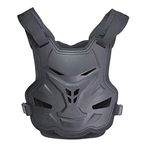 image for D DOLITY Motorcycle Armor Vest Chest Back Protector, Motocross Racing 