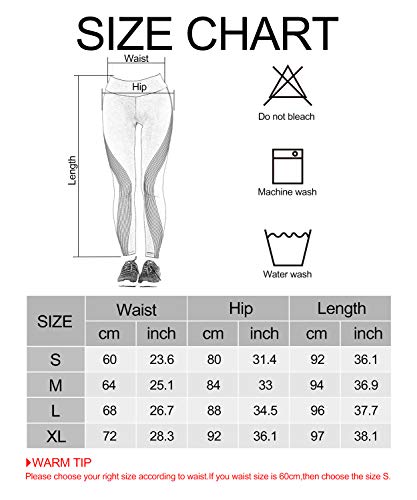 NonEcho High Waist Yoga Pants Fitness Leggings Stretchy Workout Tights for Women Capris Activewear (Reflective, Large)
