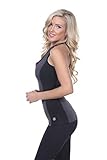 Women's Athletic Sleeveless Front Zippered Racer Back Top
