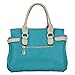 MG Collection Gabby Oversized Shopper Hobo Shoulder Bag, Teal, One Size
