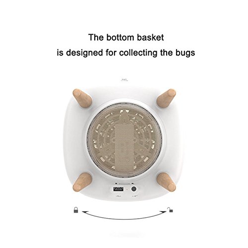 image for Preeyawadee 2-in-1 USB Powered Mosquito Killer Table Lamp Atmosphere L