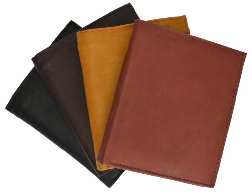 100% Leather Bi-fold Credit Card Holder BD #1502CF