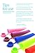 SimplyPOP Popsicle Molds and Ice Pop Maker with Attached Lids and Recipe (Set of 6)