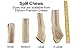 Elkhorn Premium Chews - Medium Split Single Pack (for 20-40 lb Dogs and Puppies) Premium Grade Elk Antler for Dogs (1 Piece) Sourced in The USA
