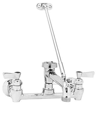 Fisher 8253 8 Adjustable Wall Service Sink Faucet With Long Spout