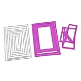 Cat Rooster Cutting Dies Rainbow Bridge I LOVE YOU Bouquet Metal Stencil Template set