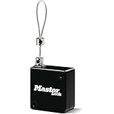 Master Lock Retractable Lock Box Key Tether Small, 5490D