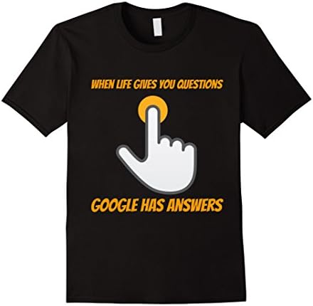 Mens Google Is Your Friend Large Black