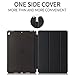 iPad Pro 10.5 Case, XULIS Lightweight Smart Case, PU Leather Front and Translucent Soft TPU Back with Stand and Magnetic Auto Sleep/Wake Function for iPad Pro 10.5 2017 Release (Tri-fold Black)
