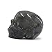Tianmai 0.29 lb Natural Labradorite Carved Realistic Crystal Skull Sculpture, Healing Energy Reiki Gemstone Collectible Figurine