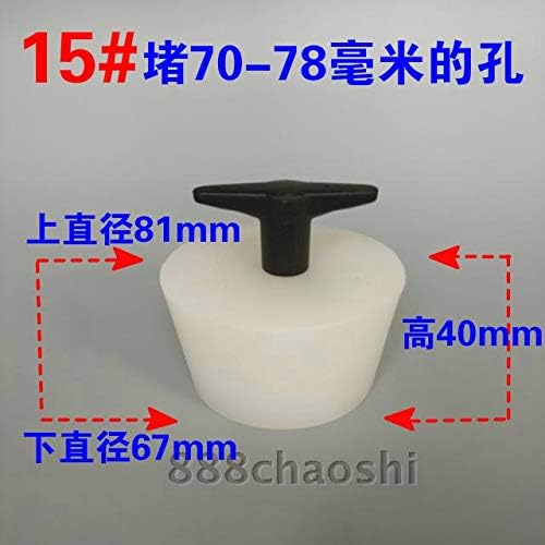 sweeTvT Drain Stoppers,Mop Pool Plugging Water Tank Kitchen Sink Old-Fashioned Water Pipe Sealing Insect Proof Deodorant, 70-78Mm