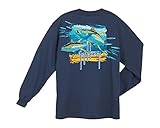 Guy Harvey Tuna Splash Long Sleeve Shirt