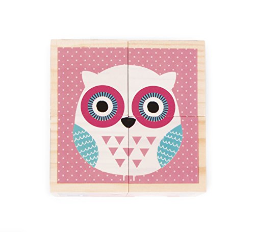 Janod My First Blocks Baby Animals Toy