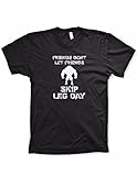 Friends don't let friends skip leg day shirt funny weightlifting shirt workout gear