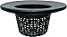 Hydrofarm HG6RDBK Wide Lip Bucket Basket Lid (Case of 25), 6" primary