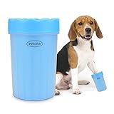 Petcabe Portable Dog Paw Cleaner Pet Cleaning Brush Cup Dog Foot Cleaner (Medium)