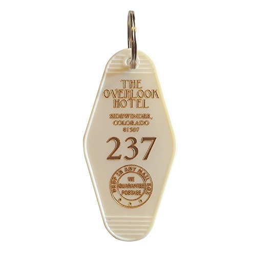The Overlook Hotel Inspired Key Tag in Gold and White Room # 237